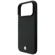 BMW Kevlar Metal Logo MagSafe iPhone 18 Pro Max / 17 Pro Max (BMHMP18X26SWPTKLK) tok, fekete