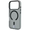 BMW Sign Frosted IML & MetalL Logo MagSafe iPhone 18 Pro Max / 17 Pro Max (BMHMP18X26HTFSILK) tok, fekete