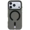 BMW Sign Frosted IML & Metal Logo MagSafe iPhone 18 Pro Max / 17 Pro Max (BMHMP18X26HTFSILA) tok, szürke