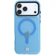 BMW Sign Frosted IML & MetaL Logo MagSafe iPhone 18 Pro / 17 Pro (BMHMP18L26HTFSILB) tok, kék