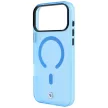 BMW Sign Frosted IML & MetaL Logo MagSafe iPhone 18 Pro / 17 Pro (BMHMP18L26HTFSILB) tok, kék