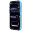 BMW Sign Frosted IML & Metal Logo MagSafe iPhone 18 Pro Max / 17 Pro Max (BMHMP18X26HTFSILB) tok, kék