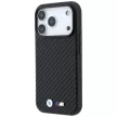 BMW MagSafe (Carbon Metal Logo) iPhone 18 Pro / 17 Pro (BMHMP18L26SWPCILK) tok, fekete