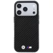 BMW MagSafe (Carbon Metal Logo) iPhone 18 Pro / 17 Pro (BMHMP18L26SWPCILK) tok, fekete