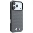 BMW MagSafe (Carbon Metal Logo) iPhone 18 Pro / 17 Pro (BMHMP18L26SWPCILA) tok, szürke