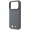 BMW MagSafe (Carbon Metal Logo) iPhone 18 Pro / 17 Pro (BMHMP18L26SWPCILA) tok, szürke