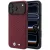 BMW MagSafe (Carbon Metal Logo) iPhone 18 Pro Max / 17 Pro Max (BMHMP18X26SWPCILR) tok, bordó