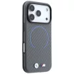 BMW M Carbon Printed Ringl MagSafe iPhone 18 Pro / 17 Pro (BMHMP18L26SWPCMAB) tok, antracit