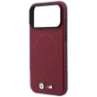 BMW M Carbon Printed Ring MagSafe iPhone 18 Pro / 17 Pro (BMHMP18L26SWPCMXR) tok, bordó