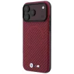 BMW M Carbon Printed Ring MagSafe iPhone 18 Pro Max / 17 Pro Max (BMHMP18X26SWPCMXR) tok, bordó