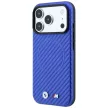 BMW M Carbon Printed Ring MagSafe iPhone 18 Pro Max / 17 Pro Max (BMHMP18X26SWPCMBB) tok, kék