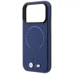 BMW M Carbon Printed Ring MagSafe iPhone 18 Pro Max / 17 Pro Max (BMHMP18X26SWPCMVB) tok, sötétkék
