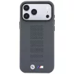BMW M Blue Perfo Metal Logo MagSafe iPhone 18 Pro / 17 Pro (BMHMP18L26SWPPEA) tok, szürke
