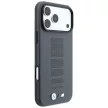 BMW M Blue Perfo Metal Logo MagSafe iPhone 18 Pro / 17 Pro (BMHMP18L26SWPPEA) tok, szürke