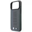 BMW M Blue Perfo Metal Logo MagSafe iPhone 18 Pro / 17 Pro (BMHMP18L26SWPPEA) tok, szürke