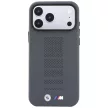 BMW M Blue Perfo Metal Logo MagSafe iPhone 18 Pro Max / 17 Pro Max (BMHMP18X26SWPPEA) tok, szürke