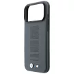 BMW M Blue Perfo Metal Logo MagSafe iPhone 18 Pro Max / 17 Pro Max (BMHMP18X26SWPPEA) tok, szürke