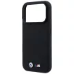 BMW M Quadrille Kevlar Metal Logo MagSafe iPhone 18 Pro / 17 Pro (BMHMP18L25SWPUKEK) tok, fekete