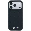BMW M Quadrille Kevlar Metal Logo MagSafe iPhone 18 Pro / 17 Pro (BMHMP18L25SWPUKEV) tok, sötétkék