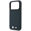 BMW M Quadrille Kevlar Metal Logo MagSafe iPhone 18 Pro / 17 Pro (BMHMP18L25SWPUKEV) tok, sötétkék