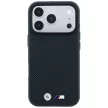 BMW M Quadrille Kevlar Metal Logo MagSafe iPhone 18 Pro Max / 17 Pro Max (BMHMP18X25SWPUKEV) tok, sötétkék