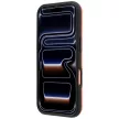 BMW M Quadrille Kevlar Metal Logo MagSafe iPhone 18 Pro (BMHMP18L25SWPUKEO) tok, narancssárga