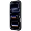 BMW M Quadrille Kevlar Tricolor & Metal Logo MagSafe iPhone 18 Pro (BMHMP18L25PUKTBOK) tok, fekete