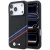 BMW M Quadrille Kevlar Print, Tricolor Lines & Metal Logo, MagSafe iPhone 18 Pro / 17 Pro (BMHMP18L25PUKDITK) tok, fekete