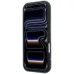 BMW M Quadrille Kevlar Print, Tricolor Lines & Metal Logo, MagSafe iPhone 18 Pro / 17 Pro (BMHMP18L25PUKDITK) tok, fekete