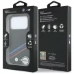 BMW M Quadrille Kevlar Print, Tricolor Lines & Metal Logo, MagSafe iPhone 18 Pro / 17 Pro (BMHMP18L25PUKDITK) tok, fekete