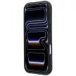 BMW M Quadrille Kevlar Anthracite & Tricolor Print Lines MagSafe iPhone 18 Pro (BMHMP18L25PUKRESK) tok, fekete