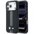BMW M Quadrille Kevlar Anthracite & Tricolor Print Lines MagSafe iPhone 18 Pro Max (BMHMP18X25PUKRESK) tok, fekete