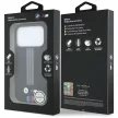 BMW M Quadrille Kevlar Anthracite & Tricolor Print Lines MagSafe iPhone 18 Pro Max (BMHMP18X25PUKRESK) tok, fekete