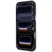 BMW Quilted Pattern Metal Logo Case+Wallet iPhone 18 Pro Max / 17 Pro Max tok, fekete