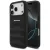 AMG Leather Debossed Lines Logo iPhone 18 Pro / 17 Pro (AMHCP18LGSEBK) tok, fekete
