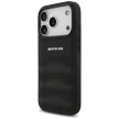 AMG Leather Debossed Lines Logo iPhone 18 Pro / 17 Pro (AMHCP18LGSEBK) tok, fekete