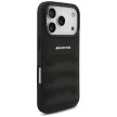 AMG Leather Debossed Lines Logo iPhone 18 Pro / 17 Pro (AMHCP18LGSEBK) tok, fekete