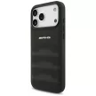 AMG Leather Debossed Lines Logo iPhone 18 Pro Max / 17 Pro Max (AMHCP18XGSEBK) tok, fekete