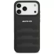 AMG Leather Debossed Lines Logo iPhone 18 Pro Max / 17 Pro Max (AMHCP18XGSEBK) tok, fekete