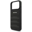 AMG Leather Debossed Lines Logo iPhone 18 Pro Max / 17 Pro Max (AMHCP18XGSEBK) tok, fekete
