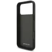 AMG Leather Debossed Lines Logo iPhone 18 Pro Max / 17 Pro Max (AMHCP18XGSEBK) tok, fekete
