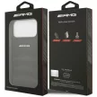 AMG Leather Debossed Lines Logo iPhone 18 Pro Max / 17 Pro Max (AMHCP18XGSEBK) tok, fekete