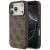 Guess 4G Classic iPhone 18 Pro / 17 Pro (GUHCP18LG4GFBR) tok, barna