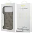 Guess 4G Classic iPhone 18 Pro Max / 17 Pro Max (GUHCP18XG4GFBR) tok, barna