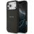 Guess Grained Gold Ring MagSafe iPhone 18 Pro Max / 17 Pro Max (GUHMP18XPGHSMMK) tok, fekete