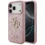 Guess Fixed Glitter Big 4G iPhone 18 Pro / 17 Pro (GUHCP18LHG4SGP) tok, rózsaszín