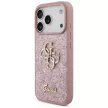 Guess Fixed Glitter Big 4G iPhone 18 Pro / 17 Pro (GUHCP18LHG4SGP) tok, rózsaszín