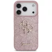 Guess Fixed Glitter Big 4G iPhone 18 Pro / 17 Pro (GUHCP18LHG4SGP) tok, rózsaszín