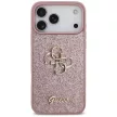Guess Fixed Glitter Big 4G iPhone 18 Pro Max / 17 Pro Max (GUHCP18XHG4SGP) tok, rózsaszín