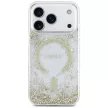 Guess Resin Bottom Glitter MagSafe iPhone 18 Pro / 17 Pro (GUHMP18LRGRGED) tok, arany